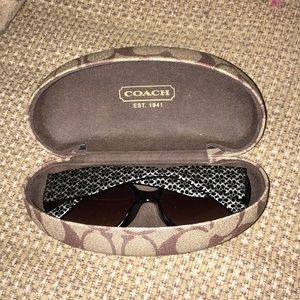 Coach sunglasses with case